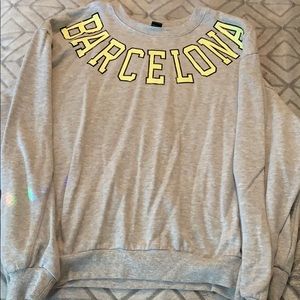 wild fable Tops - Wild Fable Barcelona sweatshirt wild fable Tops - Wild Fable Barcelona sweatshirt